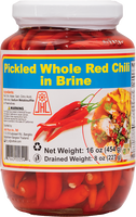 jhc BRAND 15205 JHC PICKLED CHILI (RED)(WHOLE)