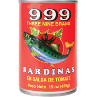 999 BRAND 16147 999 TALL SARDINE TOMATO SAUCE
