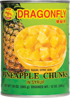 dragonfly BRAND 32005 DF PINEAPPLE CHUNK/SYRUP