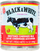 black & white BRAND 33223 BLACK & WHITE CONDENSED MILK