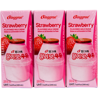 binggrae BRAND 34451 BINGGRAE MILK (STRAWBERRY)