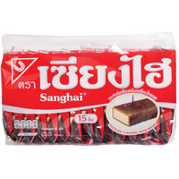 united BRAND 36321 SANGHAI CHOCOLATE CREAM WAFER
