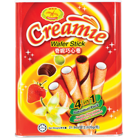 dragonfly BRAND 36525 DF CREAMIE 4 IN 1 WAFER STICKS