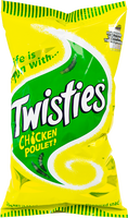 twisties BRAND 37034 TWISTIES CHICKEN FLAVRED SNACK