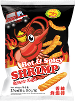 dragonfly BRAND 37091 DF SPICY SHRIMP CHIPS