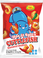 dragonfly BRAND 37093 DF SPICY CUTTLEFISH CRACKERS