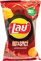lays BRAND 37510 LAY'S HOT & SPICY CHIP