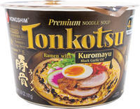 nongshim BRAND 45514 NS TONKOTSU KUROMAYU(BIG BOWL)