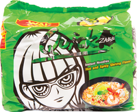 waiwai BRAND 45794 WW (GRN) HOT/SPICY SHRIMP 5PK