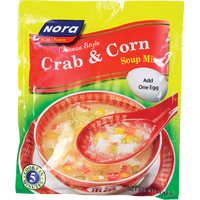 nora BRAND 54124 NORA CRAB & CORN SOUP MIX