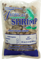 tropical BRAND 71427 FZ 26/30  HLSO WHTE SHRIMP IQF