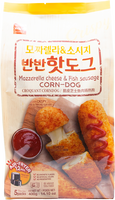 wang BRAND 73675 CHEESE & FISH SAUSAGE CORN DOG
