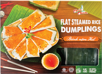 FLAT STEAMED RICE DUCMPLING 16X16OZ