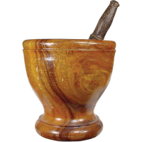 other BRAND 86677 WOOD MORTAR W/PESTLE 12