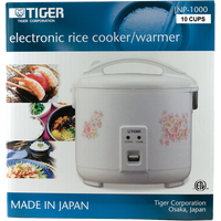 tiger BRAND 87012 TIGER RICE COOKER 10CUPS