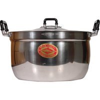 crocodile BRAND 87148 ALUM COOKING POT (34CM)