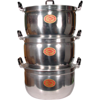 crocodile BRAND 87149 ALUM COOKING POT (36CM)