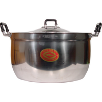 crocodile BRAND 87150 ALUM COOKING POT (38CM)
