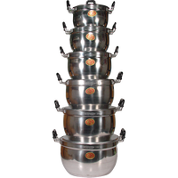 crocodile BRAND 87176 POT OF 6 (16-26)