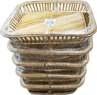 dragonfly BRAND 88025 RECTANGLE RATTAN TABLE 14