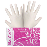 blossom BRAND 88642 POWDER FREE VINYL GLOVES (L)